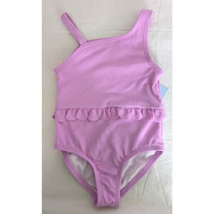 Cat & Jack Girls One Piece Swimsuit Lt Purple 18 Months